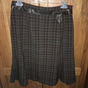 SagHarbor Plaid Skirt